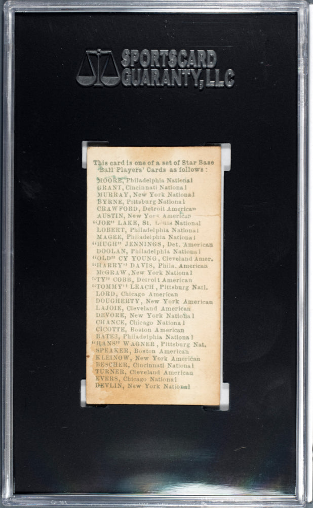 1911 George Close Candy Co. (E94) Harry Davis SGC 1