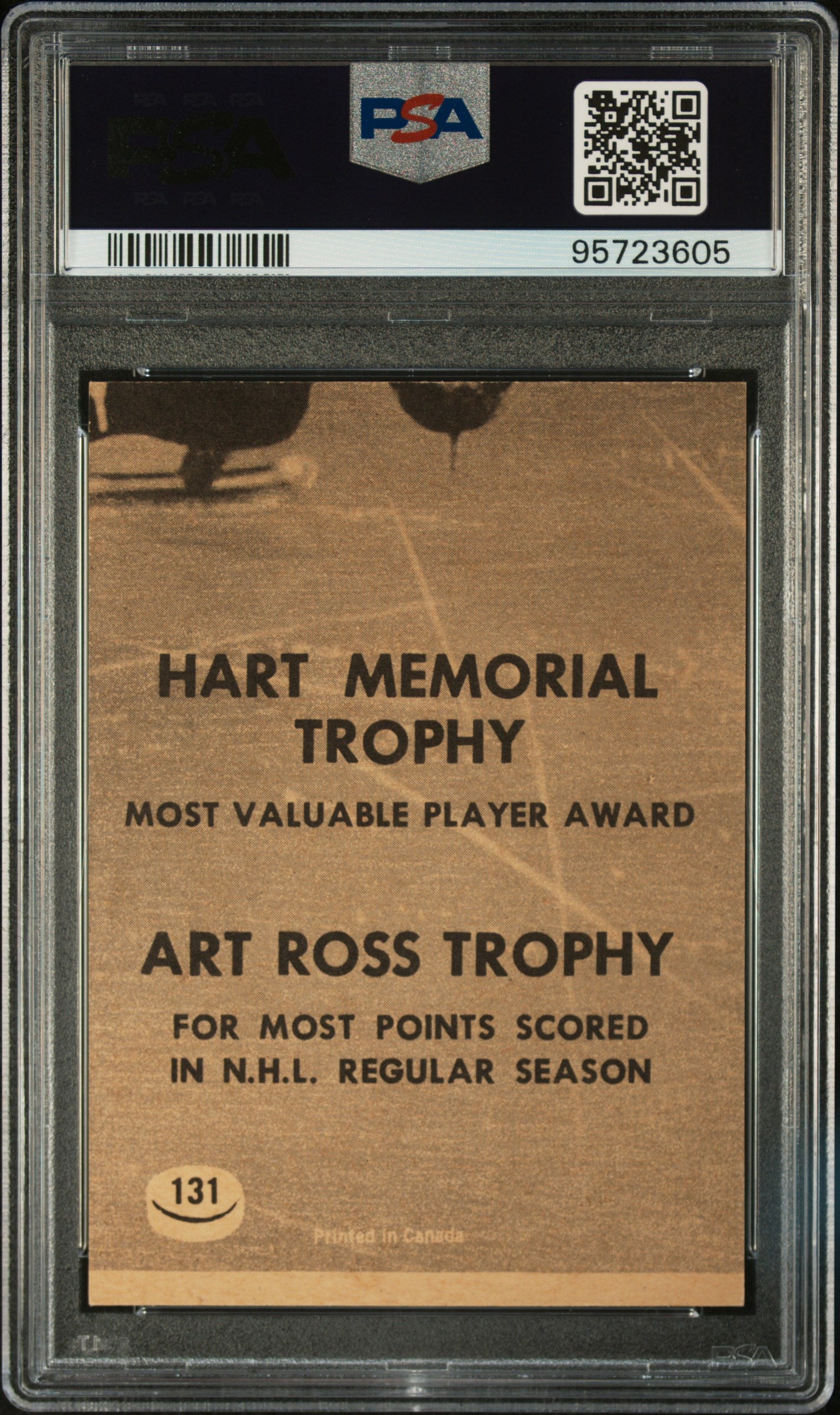 1967 Topps Gordie Howe #131 All Star PSA 8