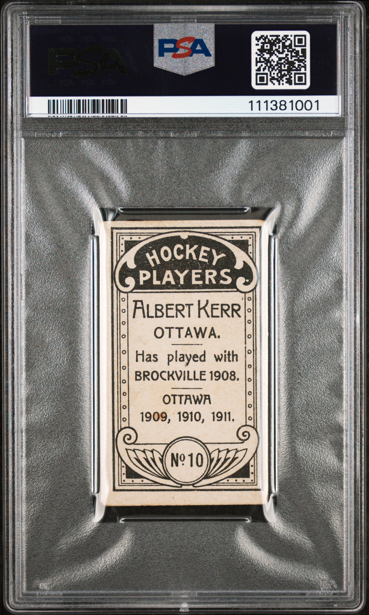 1911 C55 Albert Kerr #10 PSA 3