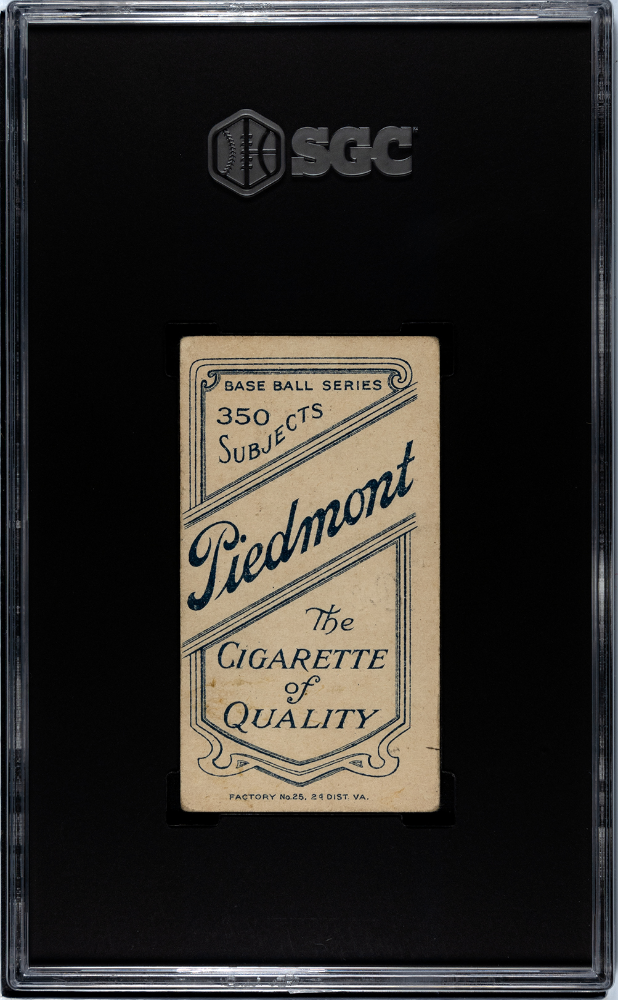 1910 Piedmont Cigarettes (T206) Lena Blackburne SGC 1.5