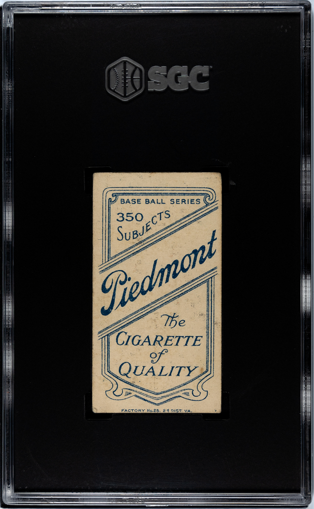 1910 Piedmont Cigarettes (T206) Herbie Moran SGC 4