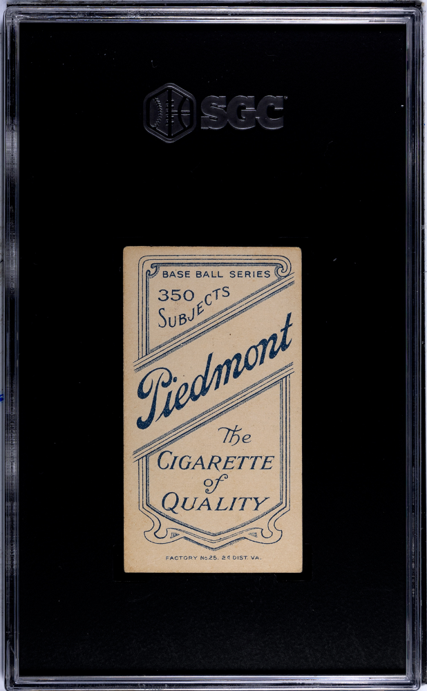 1910 Piedmont Cigarettes (T206) Bill Lattimore SGC 4.5