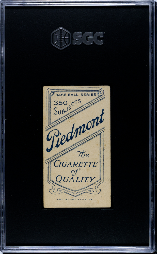 1910 Piedmont Cigarettes (T206) Art Fletcher SGC 4