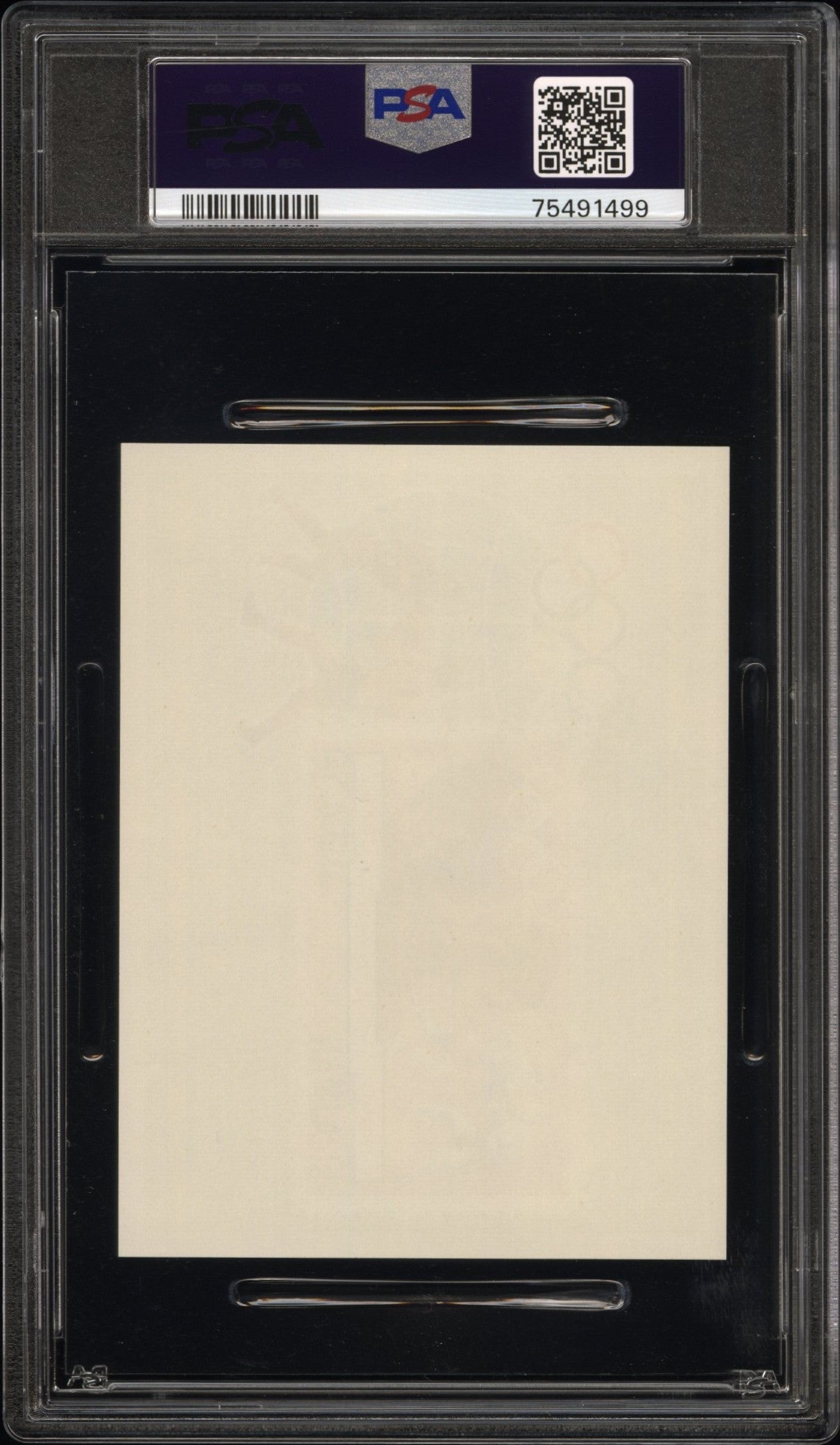 1972 Ajman Olympic Boxing Stamp Cassius Clay Souvenir Sheet PSA 10