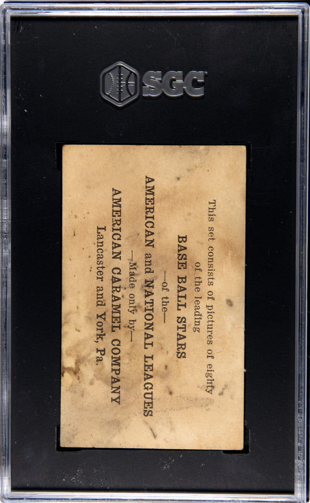 1921 American Caramel Co. Series of 80 (E121) Frank Frisch SGC 1