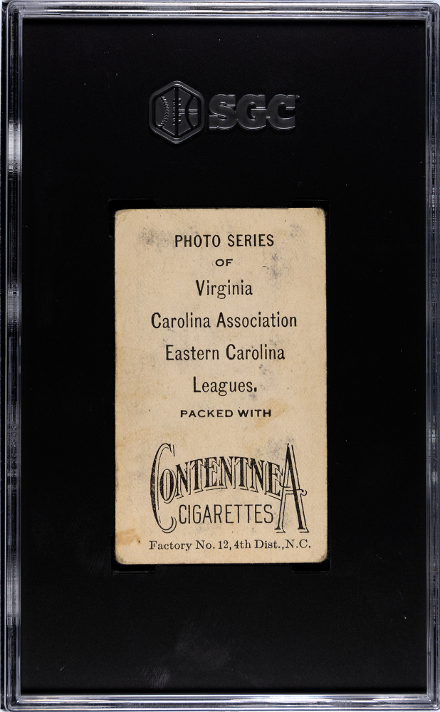 1910 Contentnea Cigarettes (T209) Baker SGC 1