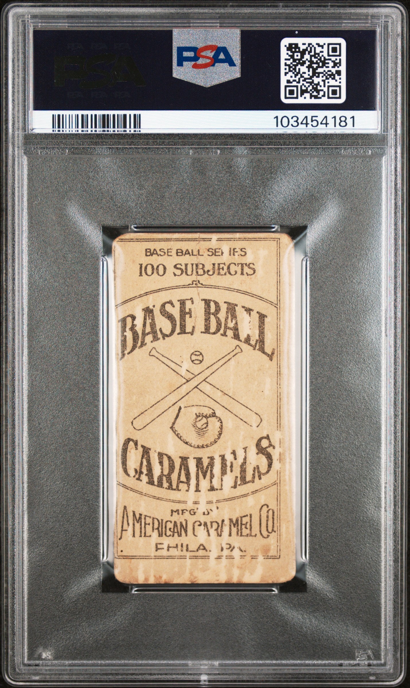 1909 E90-1 American Caramel Honus Wagner (Batting) PSA A