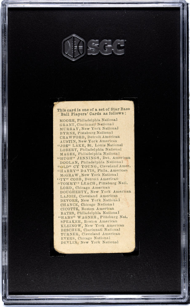 1911 George Close Candy Co. (E94) Hans Lobert SGC 1