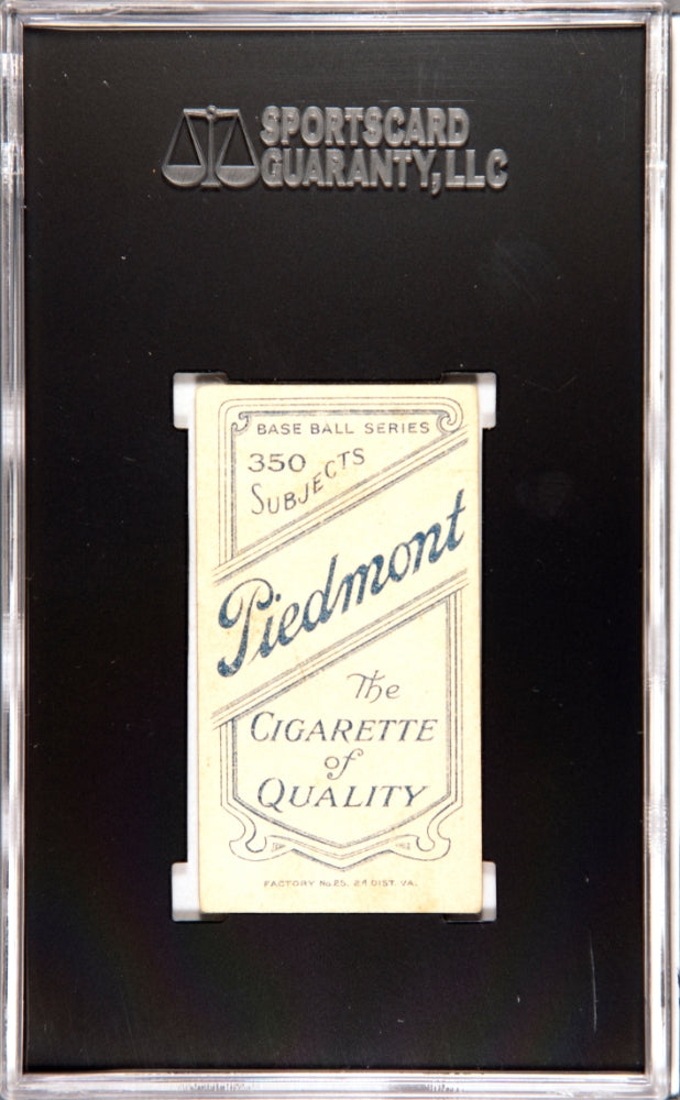 1910 Piedmont Cigarettes (T206) John Titus SGC 1.5