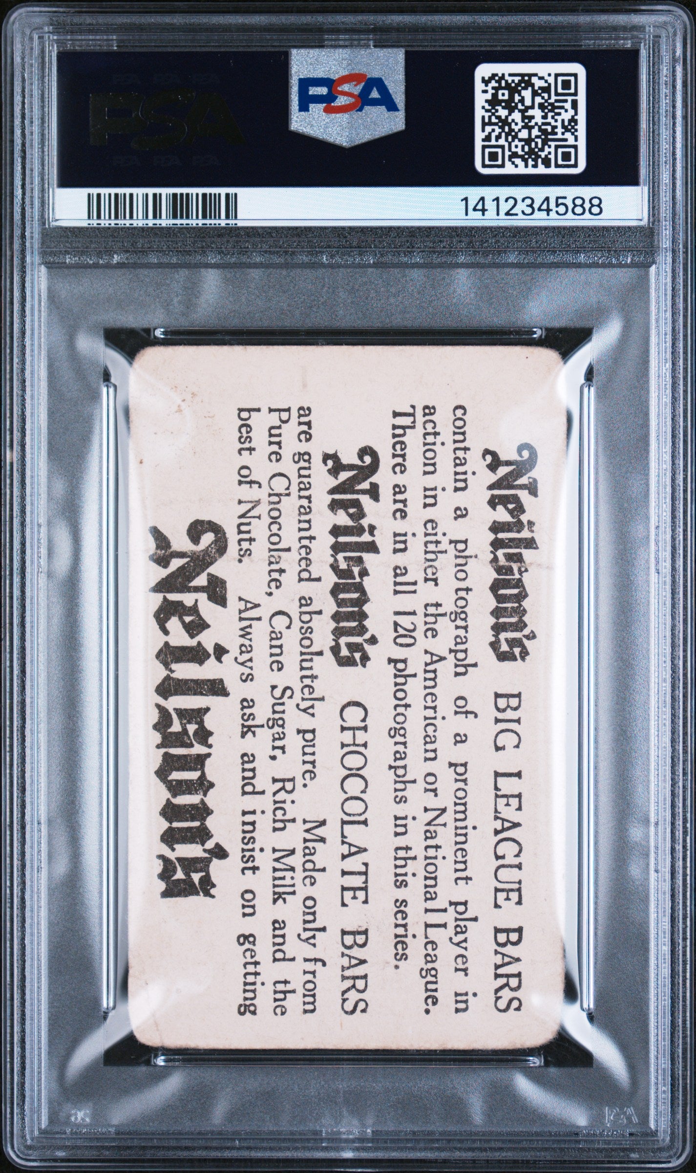 1922 Neilson's Chocolate Type I George Sisler #32 PSA 1