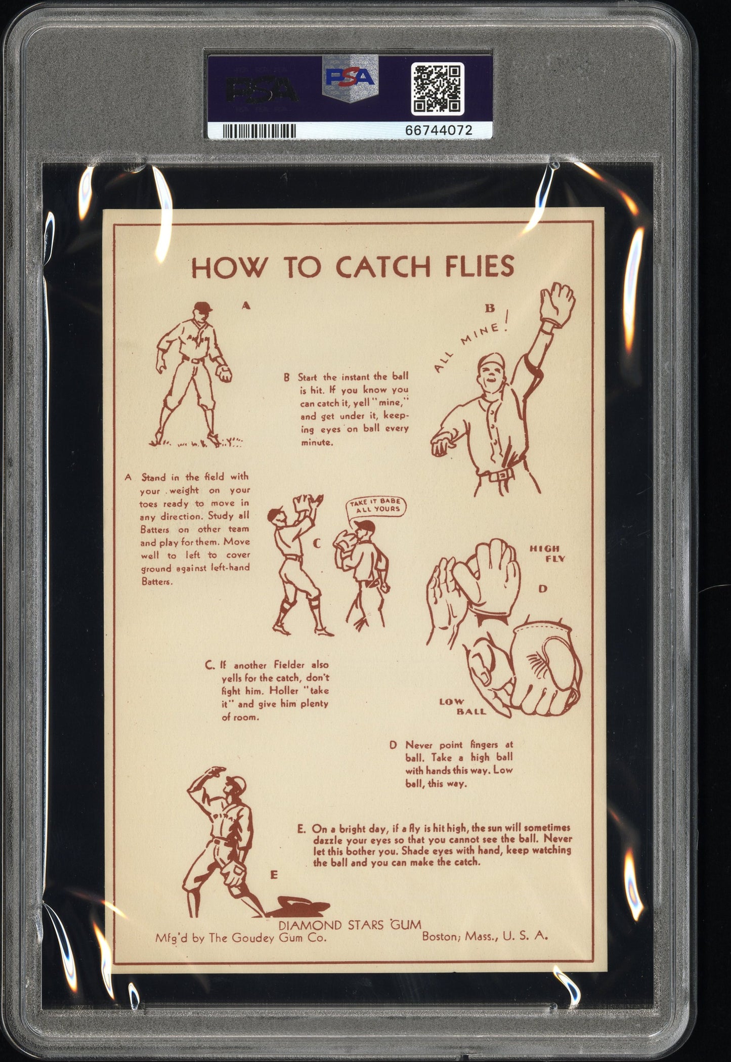 1939 Goudey Premiums R303-B Joe Dimaggio & W PSA 5