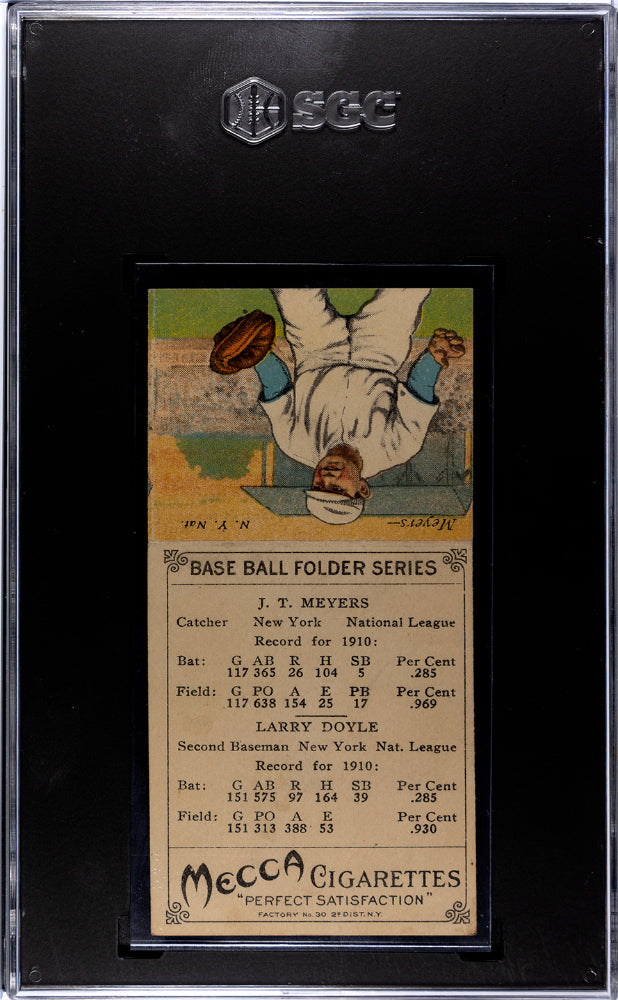 1911 T201 Mecca Cigarettes Meyers Doyle SGC 4