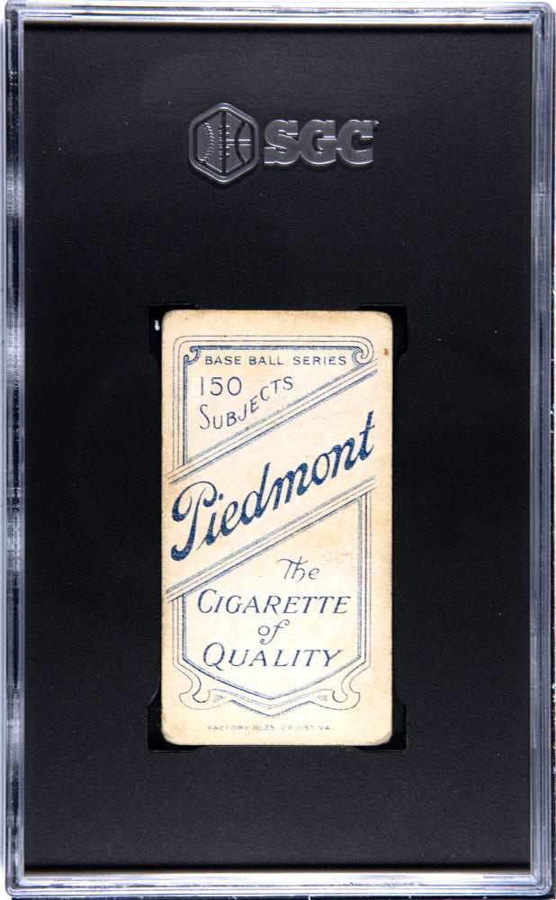 1909 Piedmont Cigarettes (T206) Christy Mathewson SGC 3