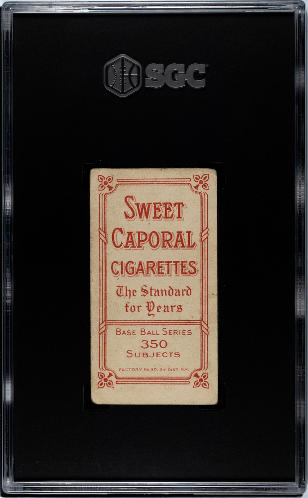 1910 Sweet Caporal (T206) Admiral Schlei Catching SGC 3