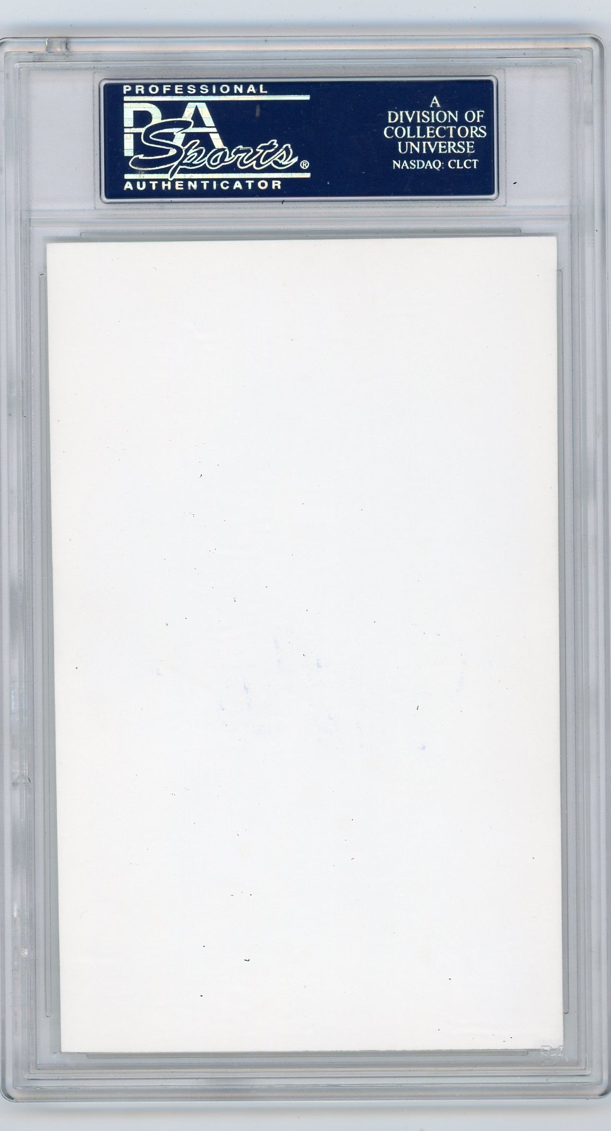 Warren Spahn PSA A Auto A