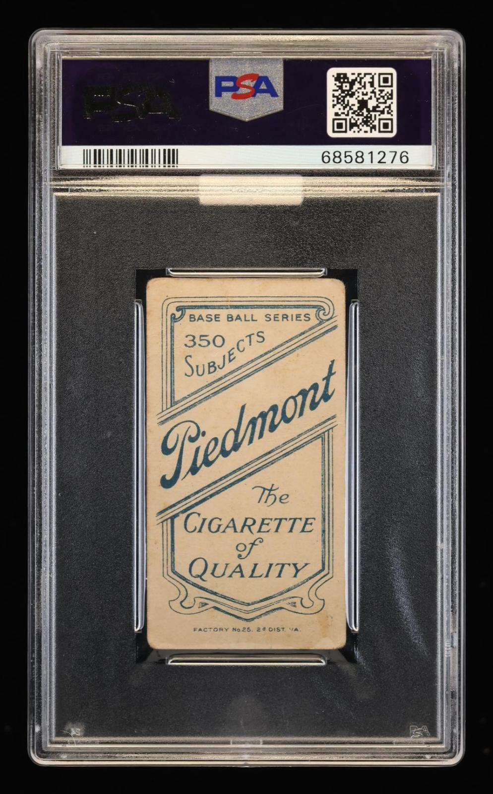 1909-11 T206 Piedmont 350 Ty Cobb Portrait Green PSA 1