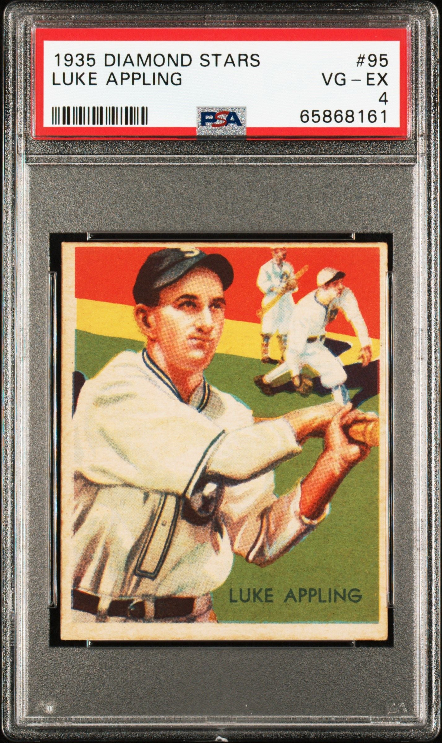 1935 DIAMOND LUKE APPLING STARS #95 PSA 4