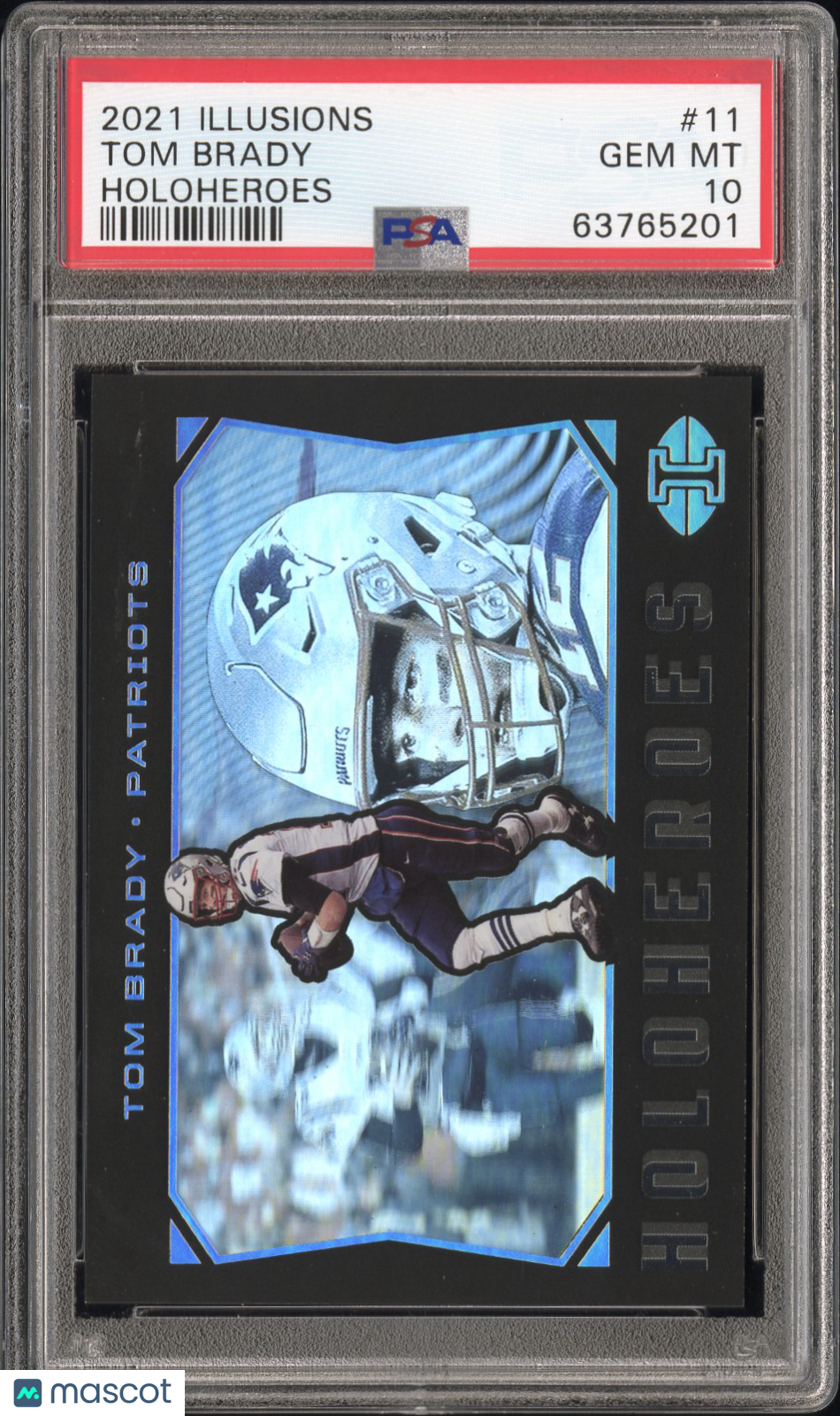 2021 Panini Illusions Holoheroes Tom Brady #HHTB-11 PSA 10