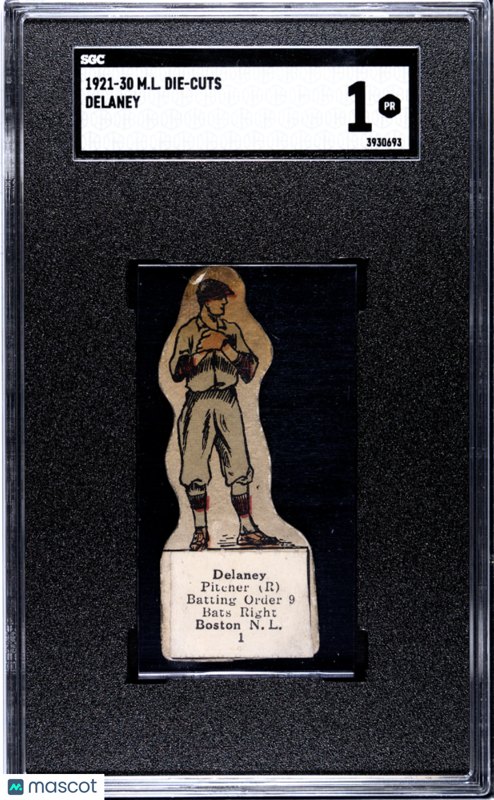 1921 M.L. Die-Cuts Delaney SGC 1