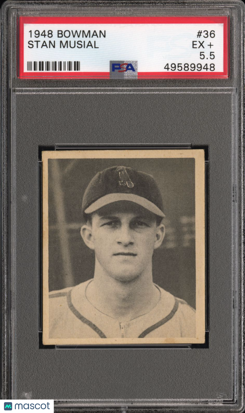 1948 Bowman Stan Musial #36 PSA 5.5