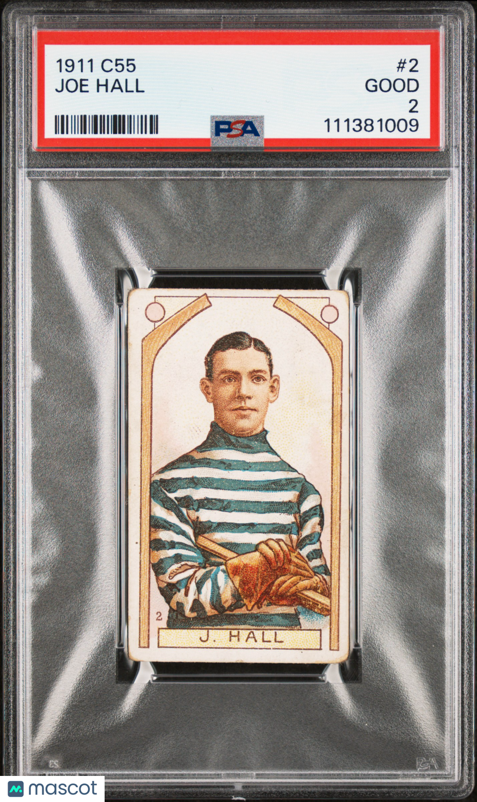 1911 C55 Joe Hall #2 PSA 2