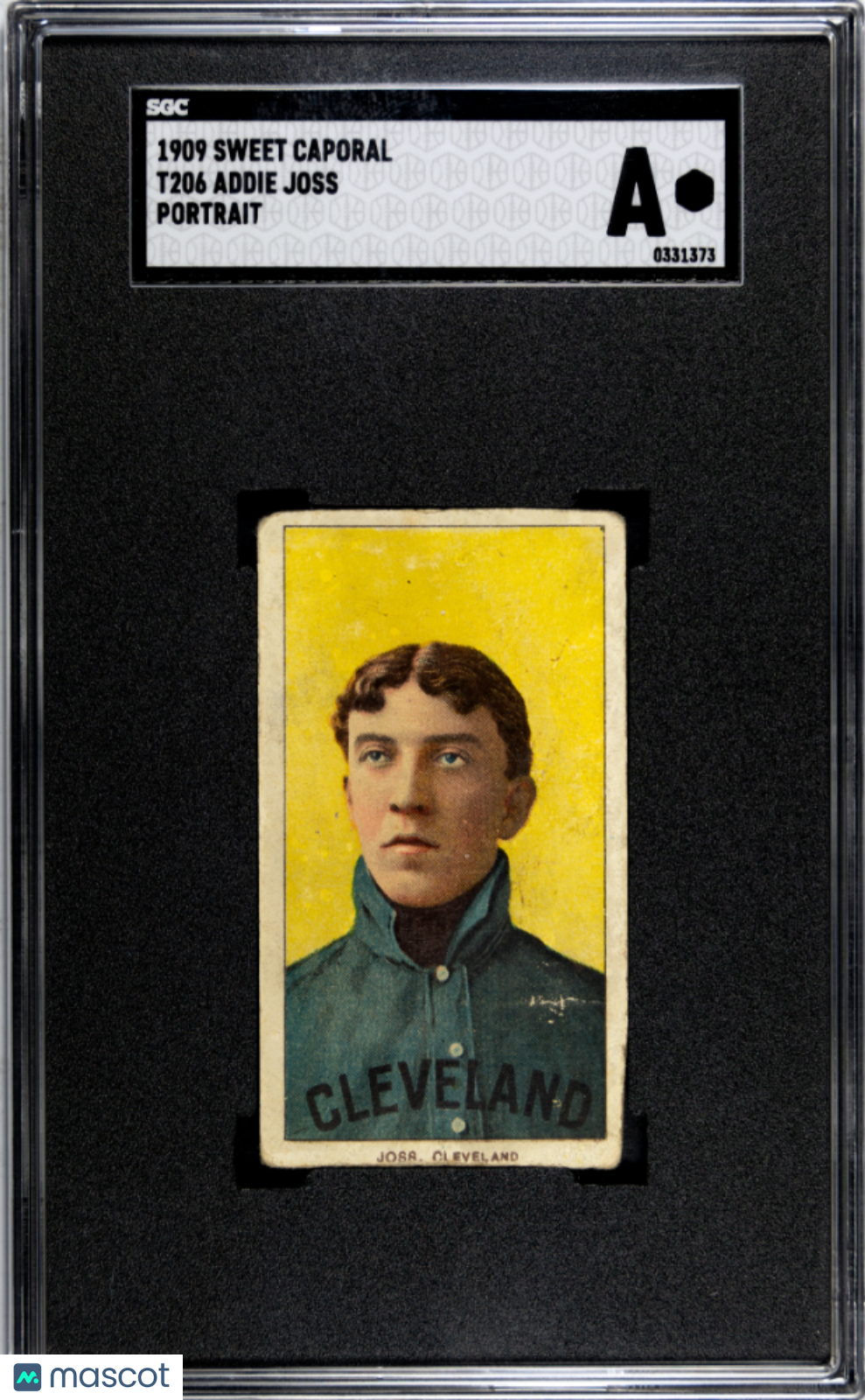 1909 Sweet Caporal (T206) Addie Joss Portrait SGC A