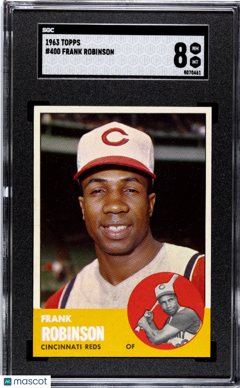 1963 Topps Frank Robinson #400 SGC 8