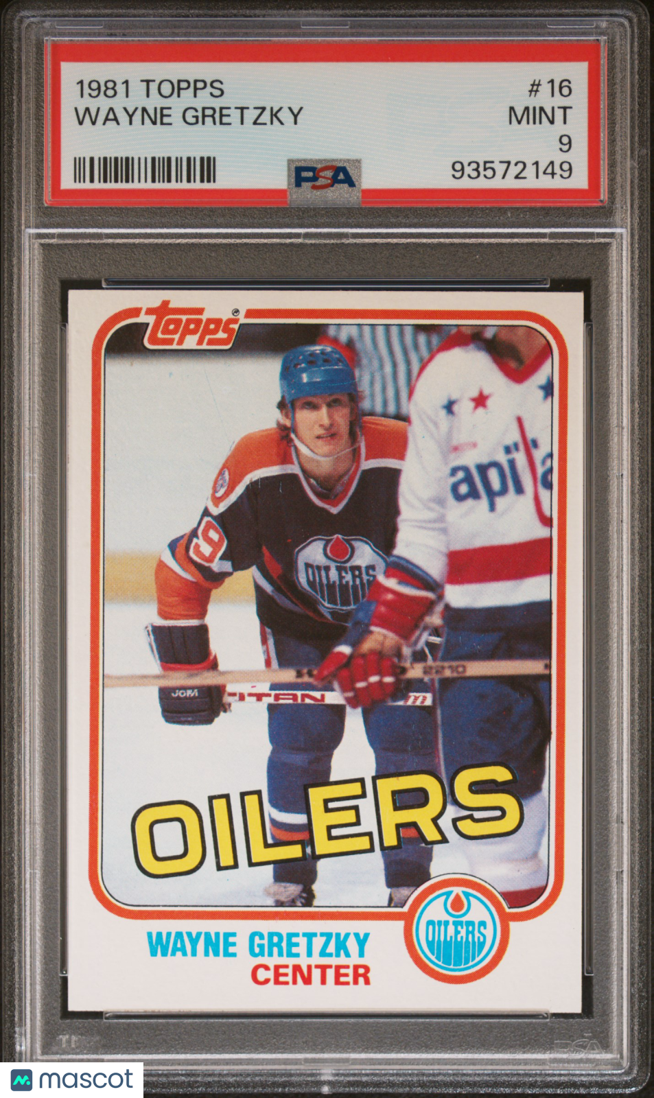 1981 Topps Wayne Gretzky #16 PSA 9