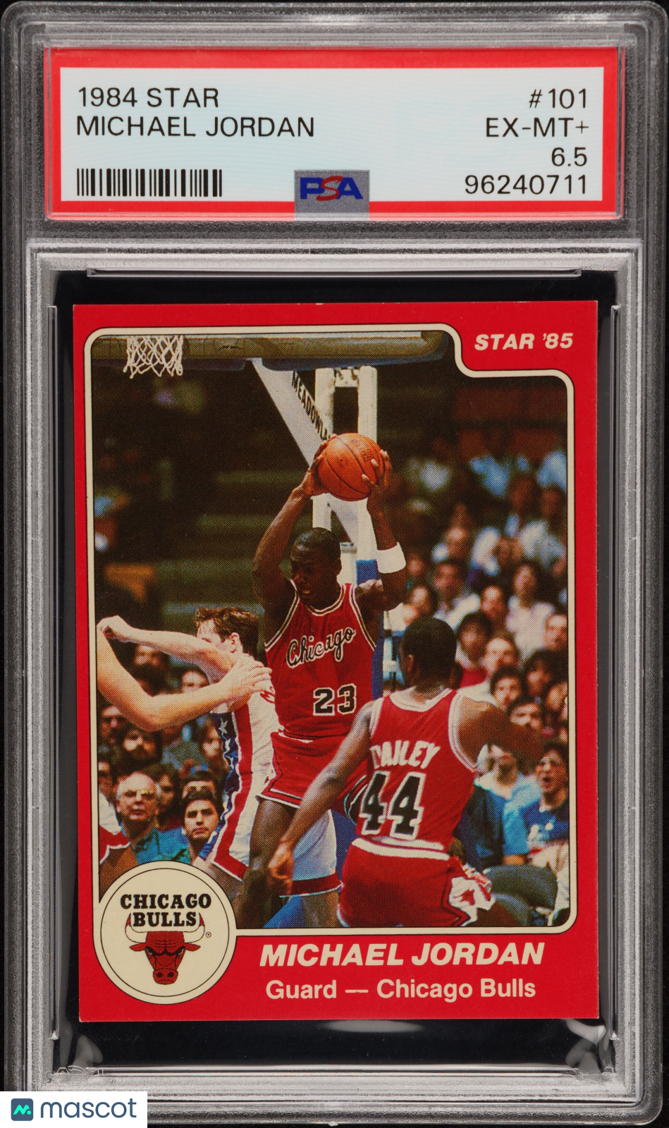 1984 Star Michael Jordan #101 PSA 6.5