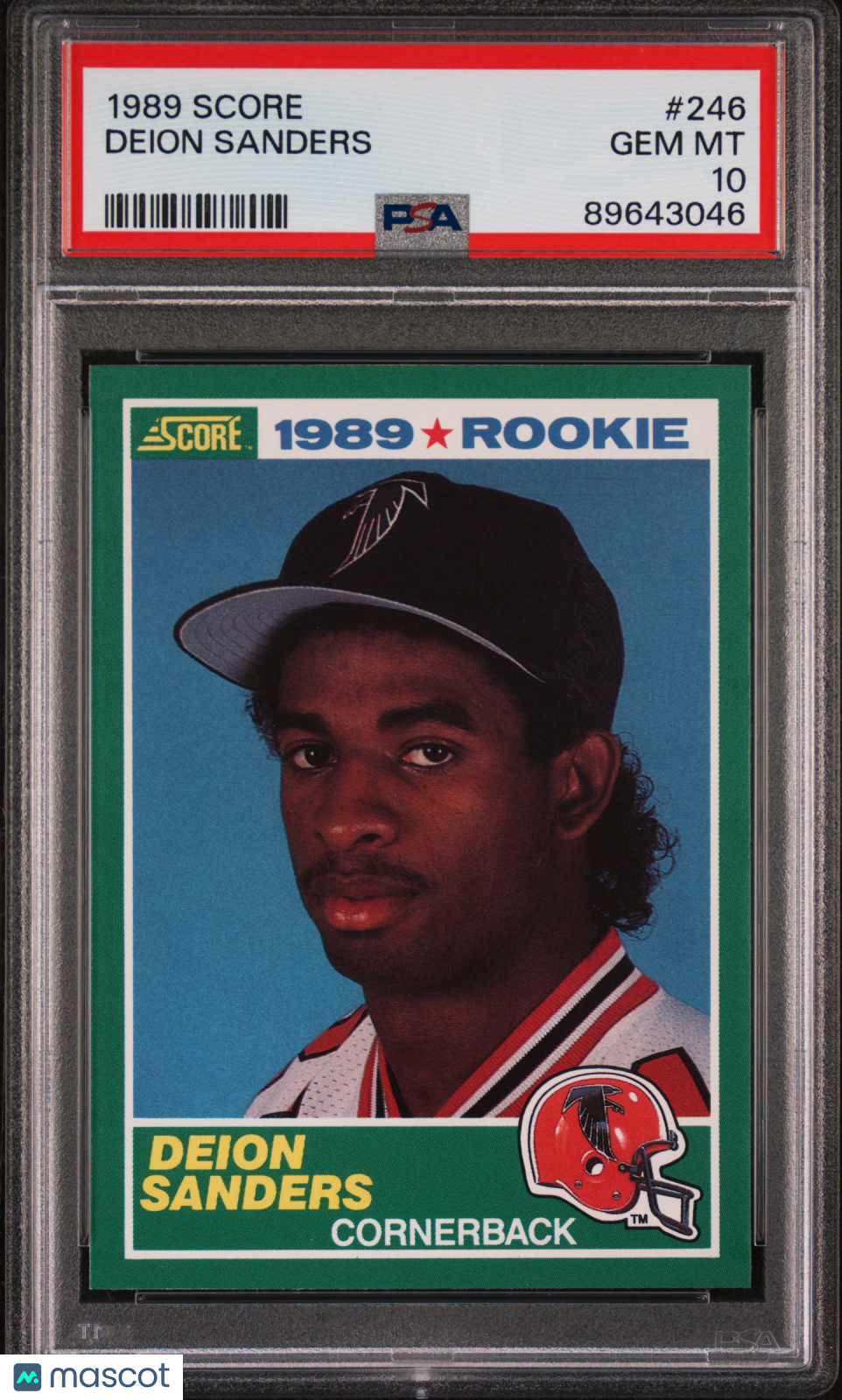 1989 Score Deion Sanders #246 PSA 10