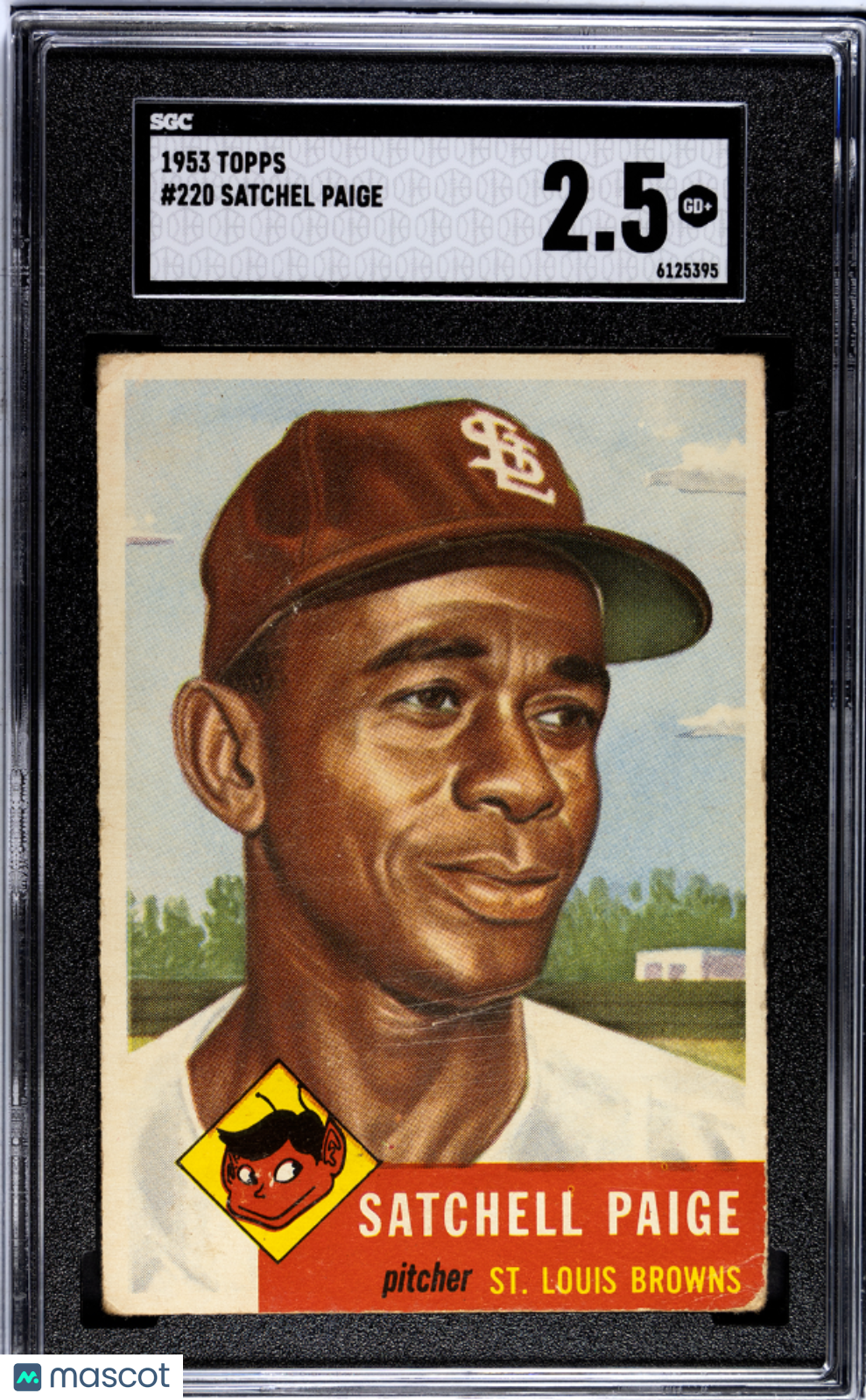 1953 Topps Satchel Paige #220 SGC 2.5