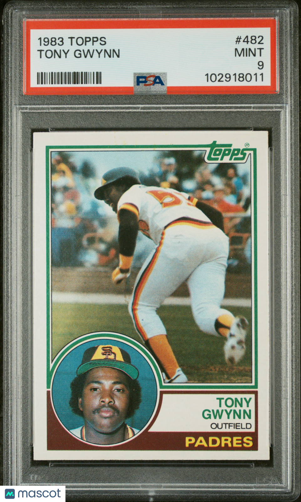1983 Topps Tony Gwynn #482 PSA 9