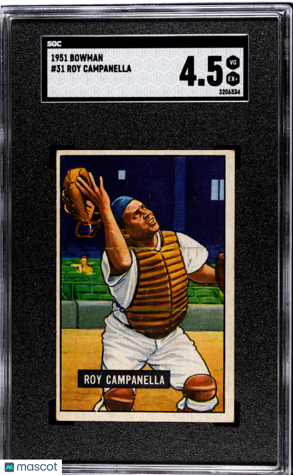 1951 Bowman Roy Campanella #31 SGC 4.5