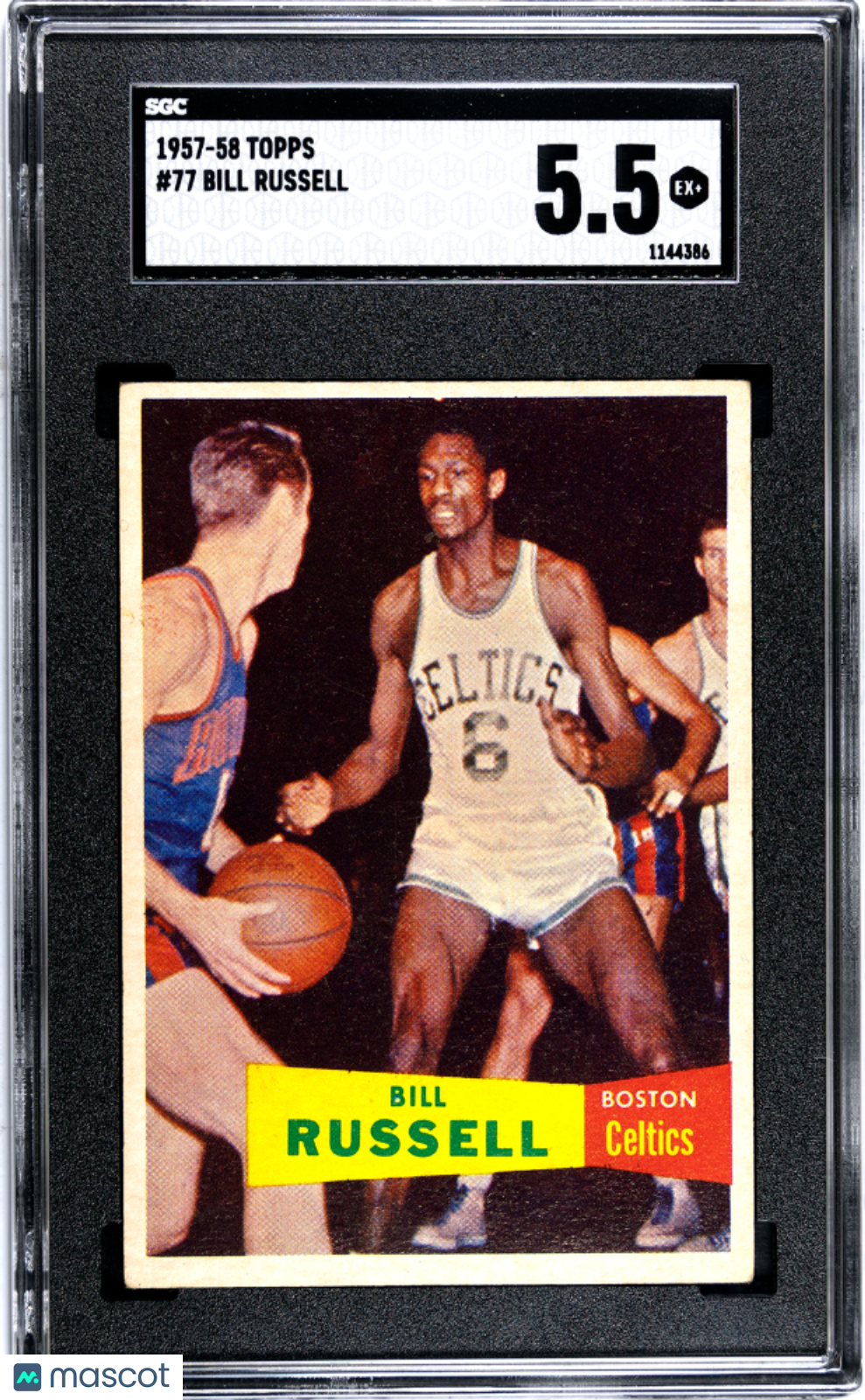 1957 Topps Bill Russell #77 SGC 5.5