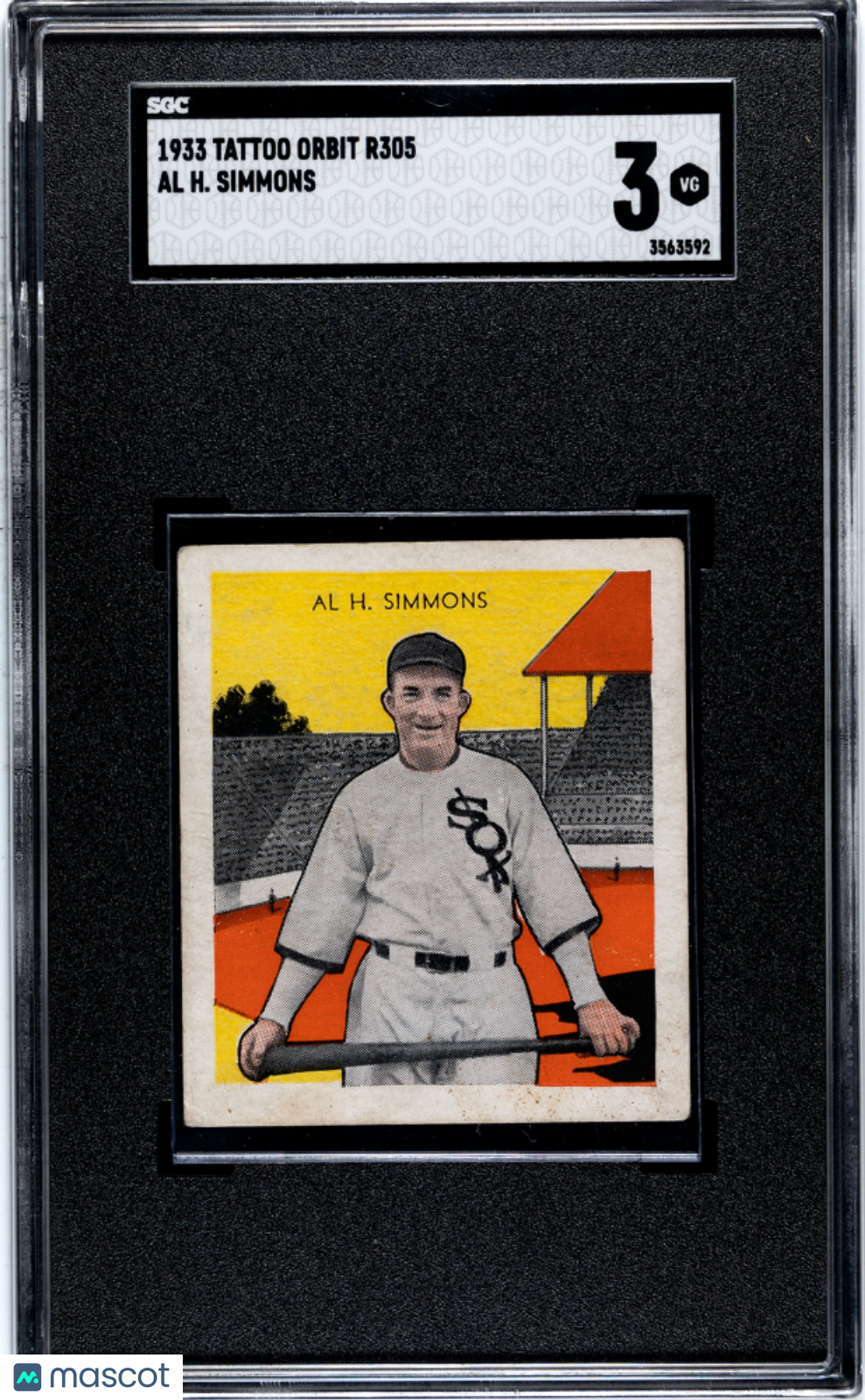 1933 Tattoo Orbit R305 (R305) Al H. Simmons SGC 3