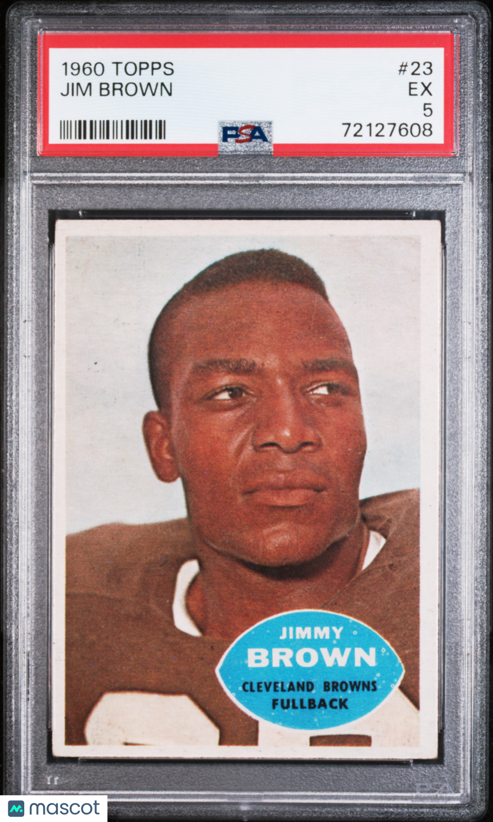 1960 Topps Jim Brown #23 PSA 5