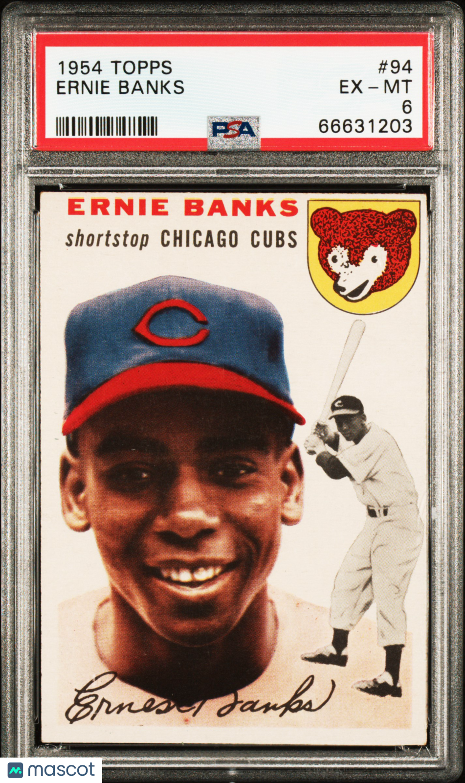 1954 Topps Ernie Banks #94 PSA 6