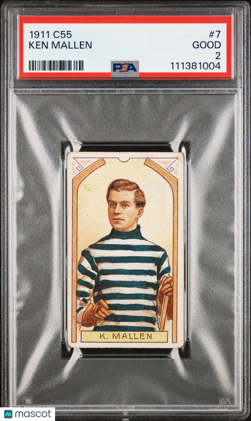 1911 C55 Ken Mallen #7 PSA 2