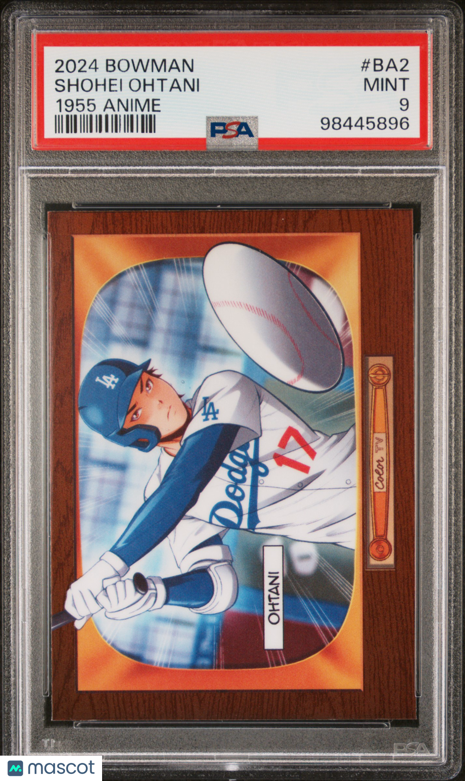 2024 Bowman 1955 Bowman Anime Shohei Ohtani #BA2 PSA 9