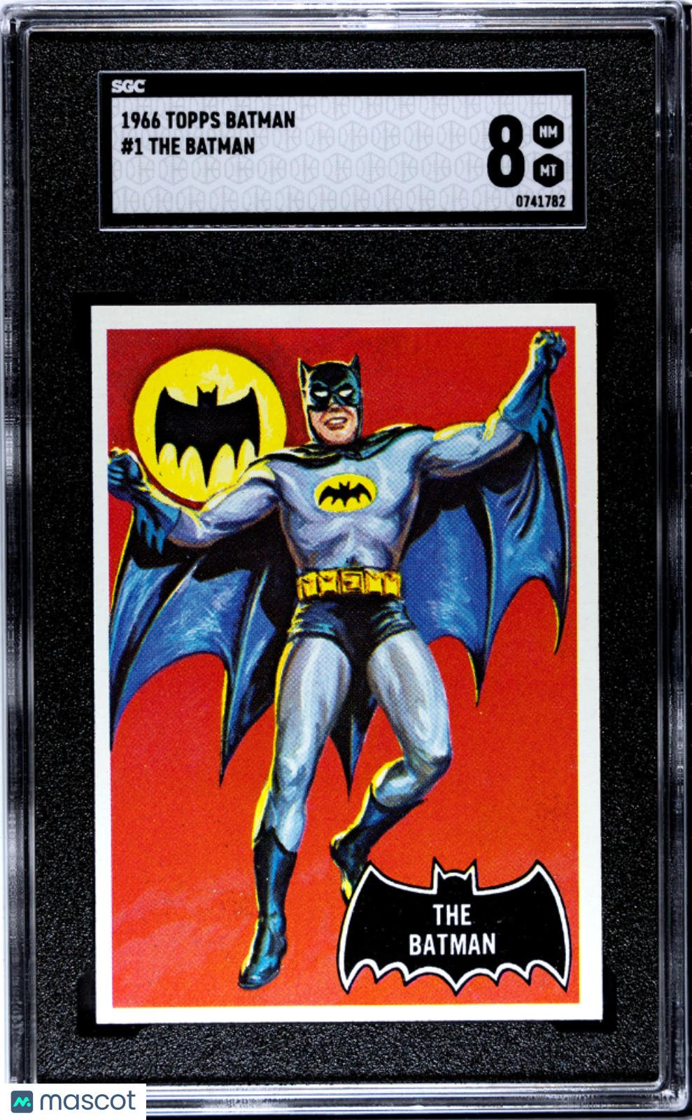 1966 Topps Batman The Batman #1 SGC 8