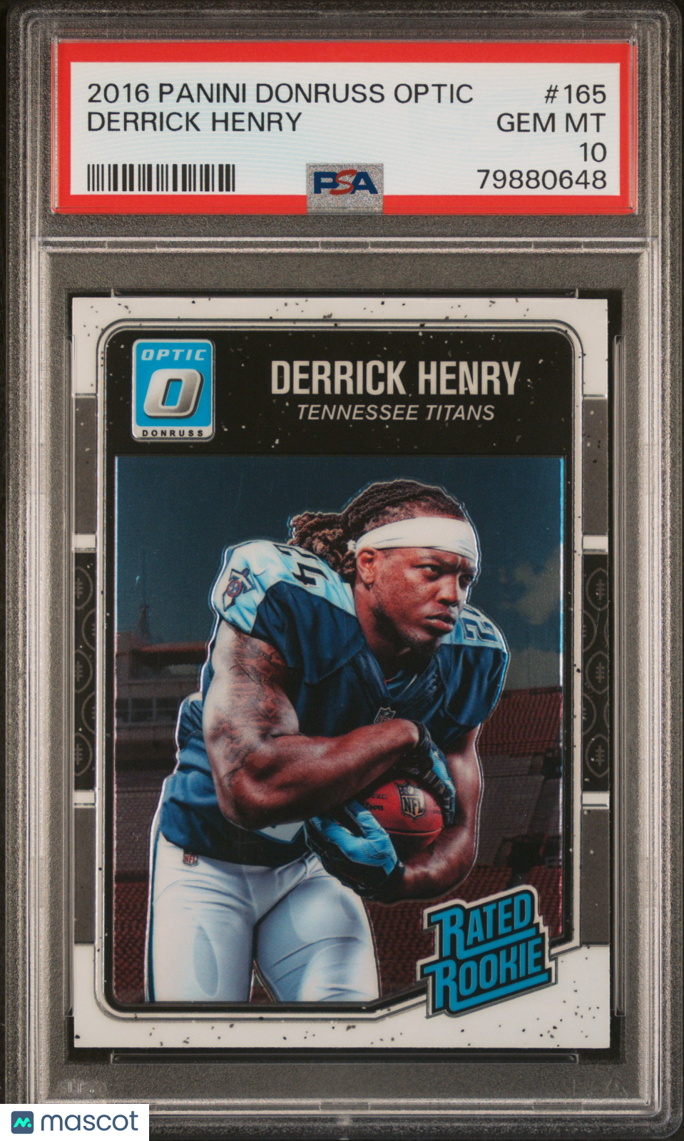 2016 Panini Donruss Optic Derrick Henry #165 PSA 10