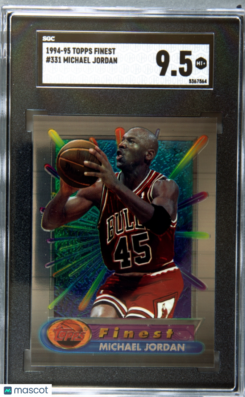 1994 Topps Finest Michael Jordan #331 SGC 9.5