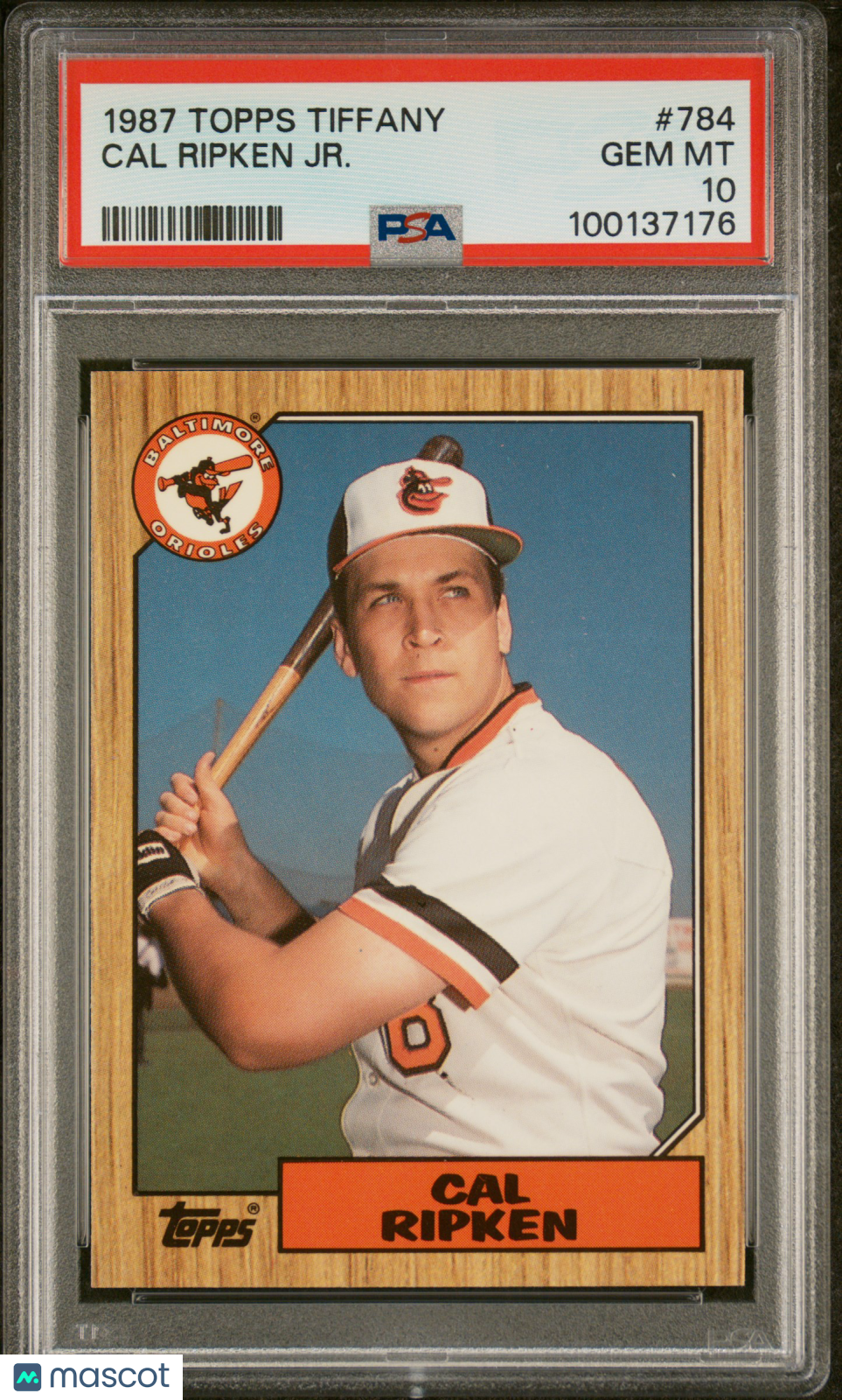 1987 Topps Tiffany Cal Ripken JR. #784 PSA 10