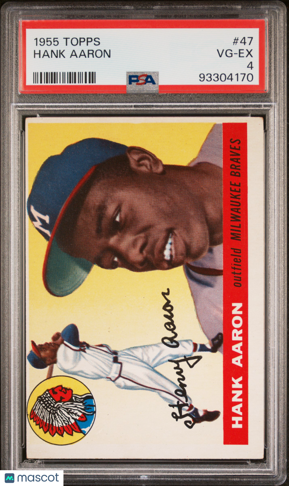1955 Topps Hank Aaron #47 PSA 4 – Legacy Cardz