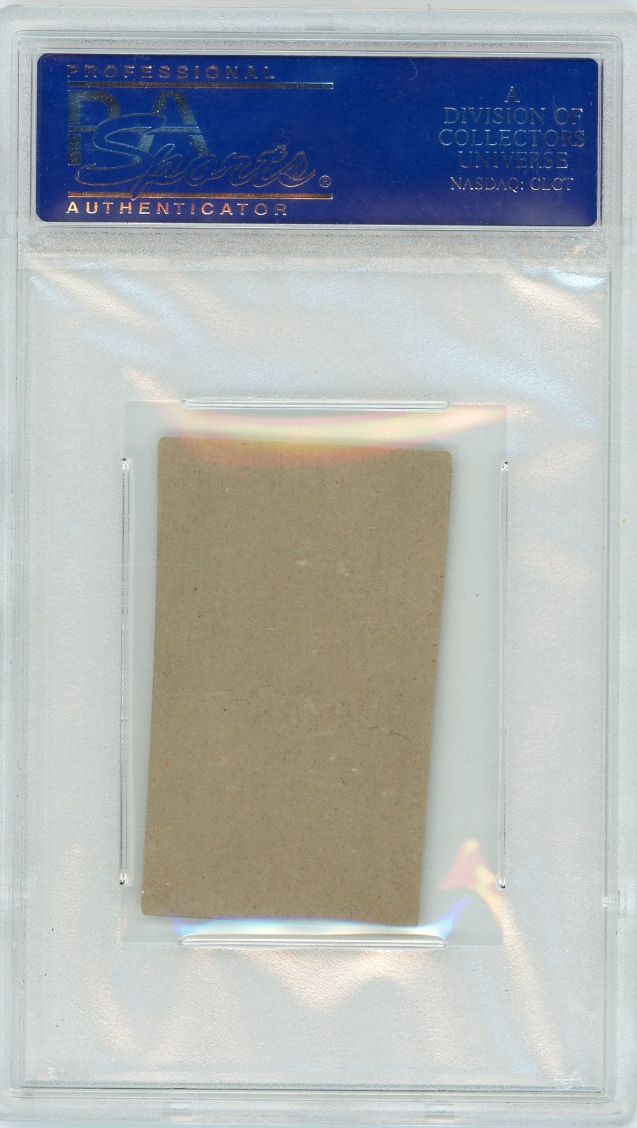 1926 BABE RUTH W511 HAND CUT BLUE DUOTONE-HAND CUT #52 PSA AUTHENTIC