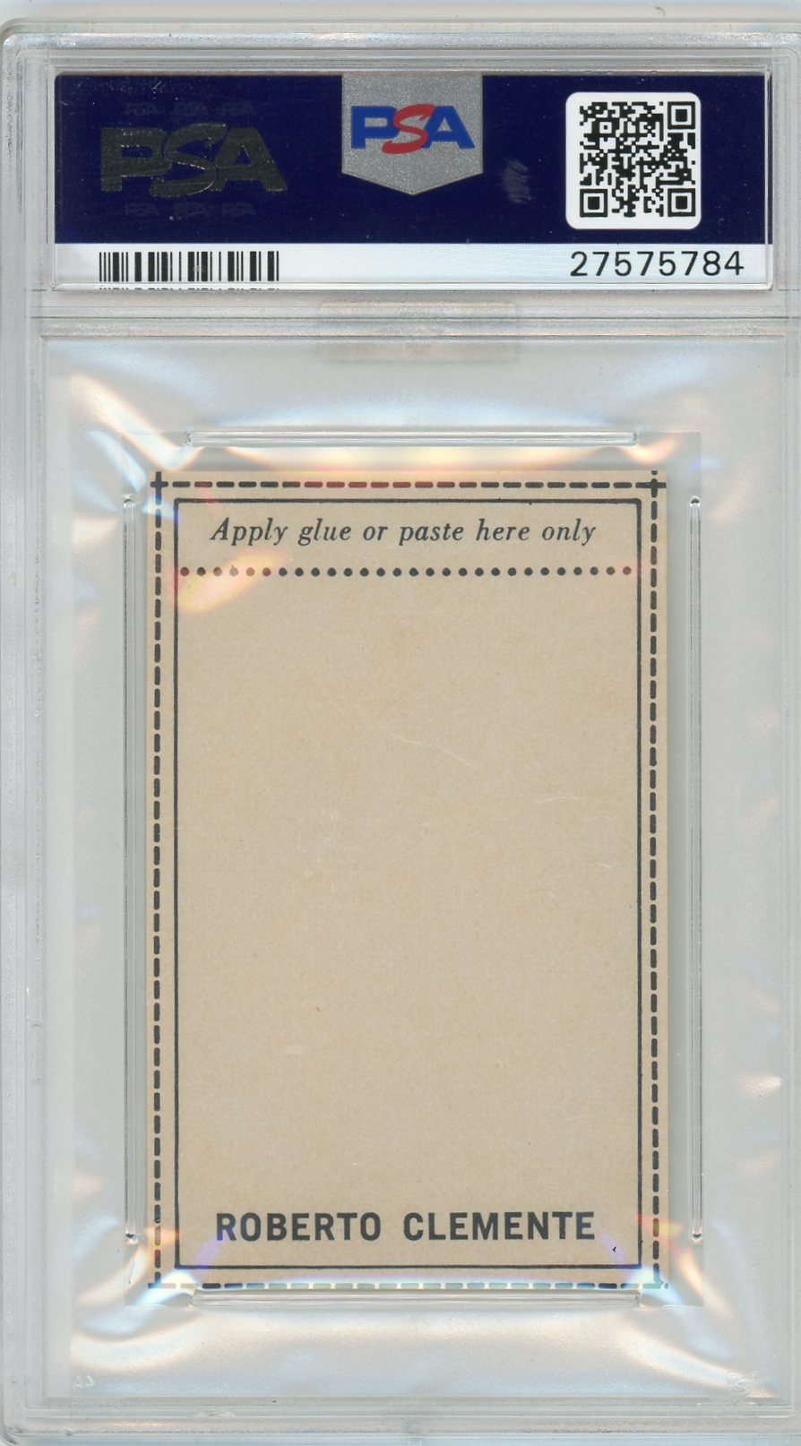 1969 MLB Photostamps Roberto Clemente Hand Cut PSA 10