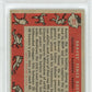 1958 Topps Braves Fence Busters #351 PSA 8