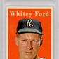 1958 Topps Whitey Ford #320 PSA 7