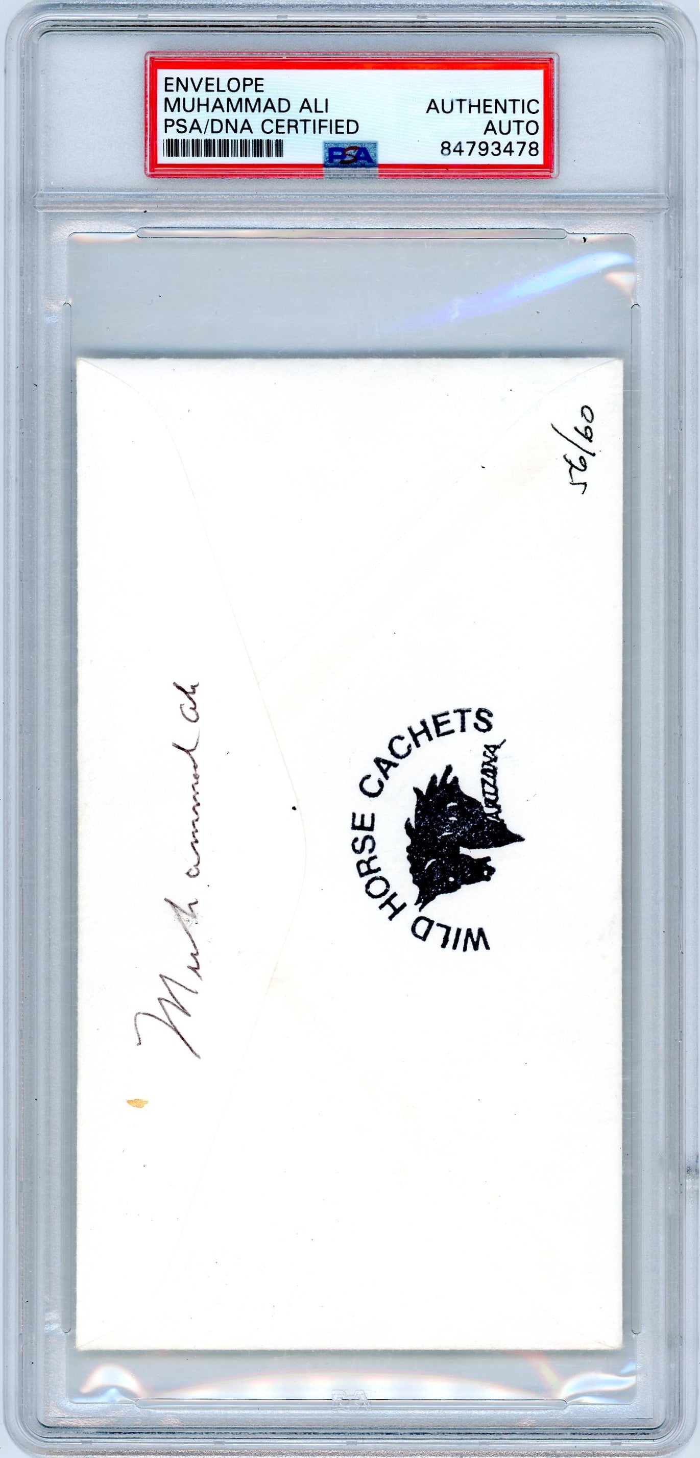 Muhammad Ali PSA Authentic Auto A