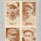 1934 Exhibits 4 On 1 O. Melillo I. Burns I. Hadley R. Hemsley PSA 5